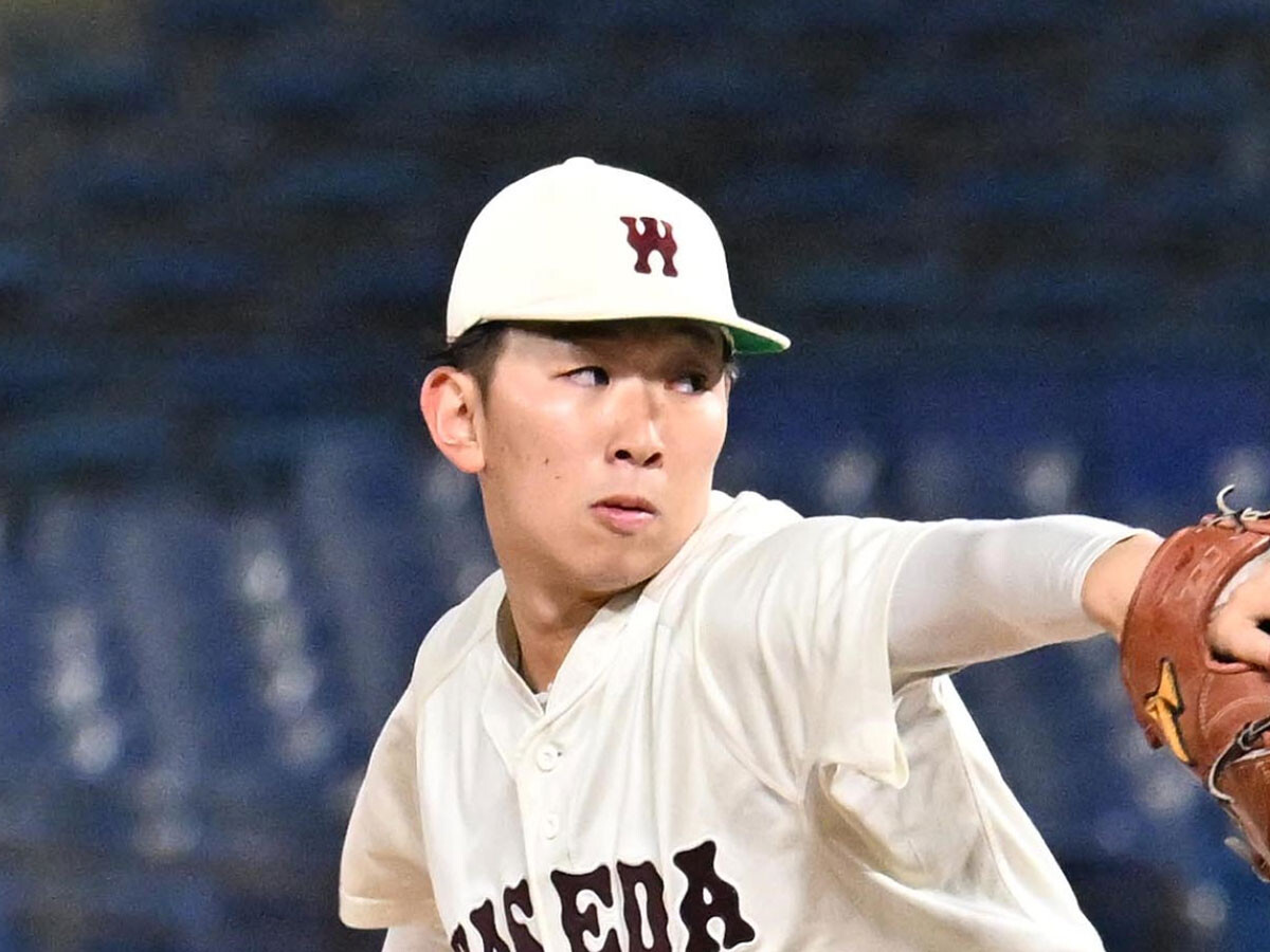 昨年、早稲田大の春夏連覇に貢献した伊藤樹　photo by Sankei Visual