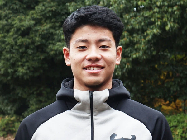 高校卒業後、中央大に進む西村一毅photo by Sawai Fumi