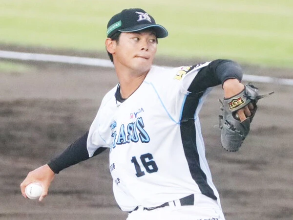 群馬ダイヤモンドペガサスから韓国プロ野球の蔚山ホエールズに入団した長大聖写真提供／群馬ダイヤモンドペガサス