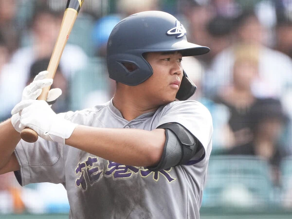 １年夏から甲子園を経験する花巻東・古城大翔photo by Ryuki Matsuhashi