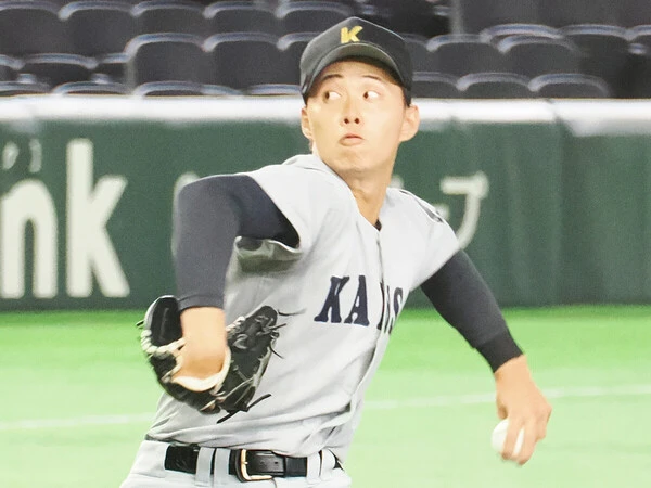 54年ぶりの大学選手権制覇に貢献し、MVPに輝いた関西大・米沢友翔　photo by Takahiro Kikuchi