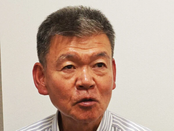 U 18日本代表のヘッドコーチを務める元北陽監督の新納弘治氏　photo by Shiro Tanigami