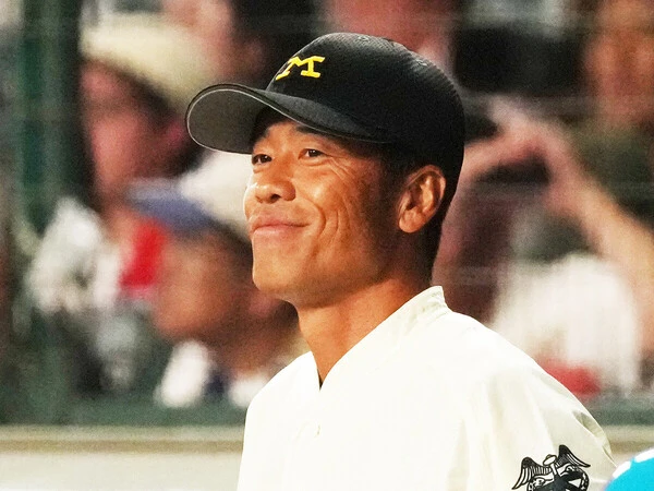 ２年連続甲子園出場を果たした松商学園・松宗勝監督　photo by Ryuki Matsuhashi