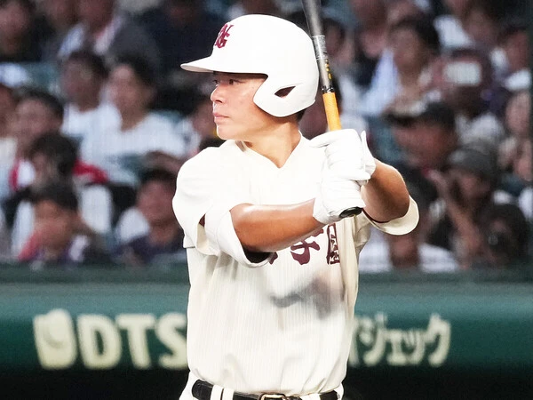 大会ナンバーワン打者の呼び声が高い日南学園・田中皐晴　photo by Ryuki Matsuhashi