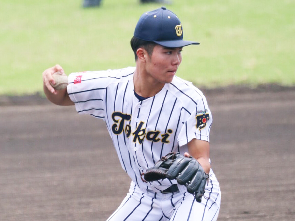 【高校野球】プロ注目の遊撃手、東海大熊本星翔・福島陽奈汰が同年代のライバルから受けた刺激 「普段の心がけから変えていかないと......」