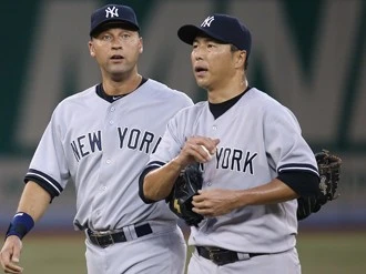 ニューヨークヤンキース イチロー ピンストライプ