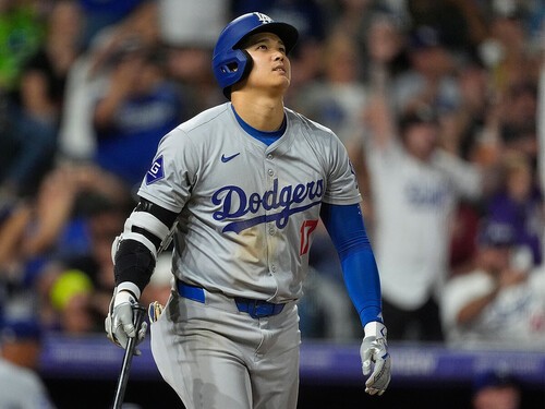 大谷は公式戦終盤の打棒をプレーオフでも発揮できるか？　photo by AP/AFLO