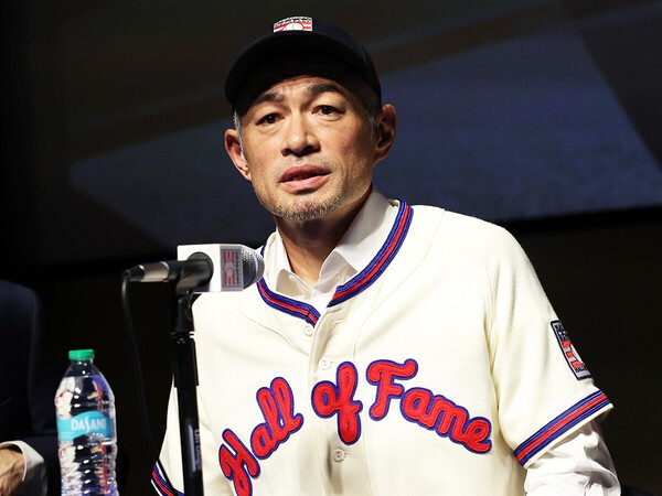 日本選手として初めてアメリカ野球殿堂入りを果たしたイチロー　photo by Getty Images