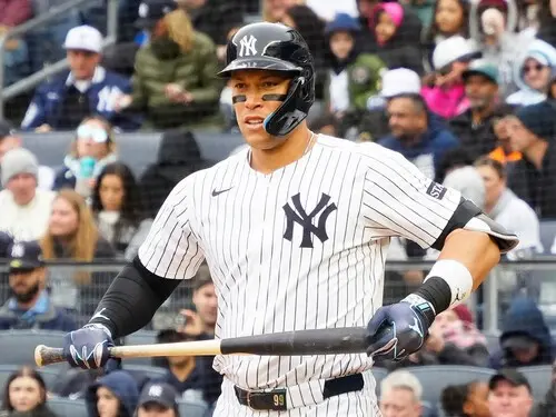 開幕から絶好調の打撃でヤンキースを引っ張るジャッジ　photo by Getty Images