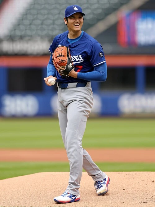 実戦形式の打撃練習での登板も見られるようになった大谷翔平　photo by Getty Images