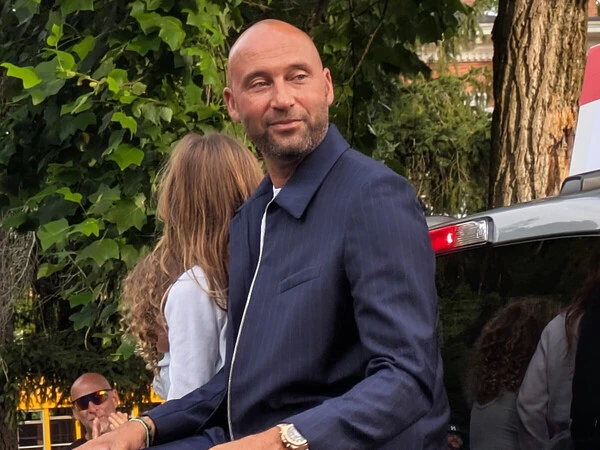 ヤンキース黄金時代の不動の遊撃手として活躍したデレク・ジーター　photo by Yamazaki Eiji