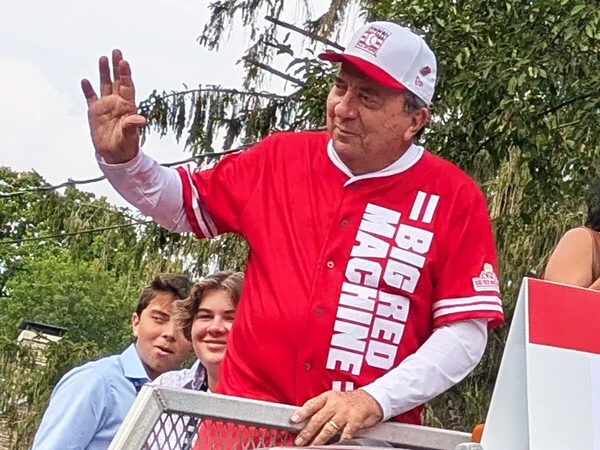 現役時代はレッズ一筋で活躍したジョニー・ベンチ　photo by Yamazaki Eiji