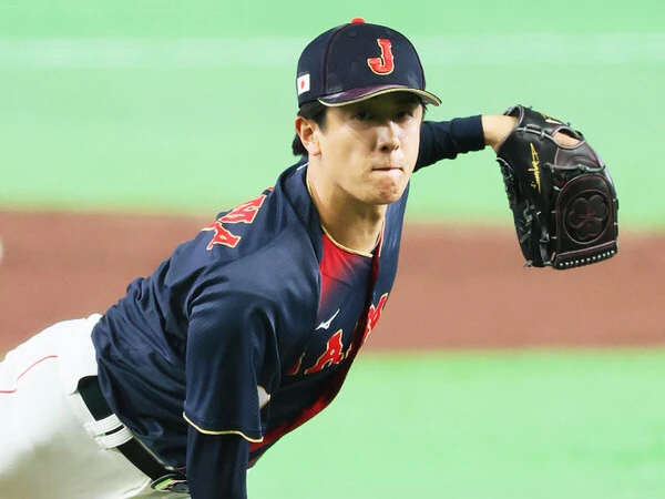 侍ジャパンのメンバーとして初めてWBCに出場した日本ハム・北山亘基　photo by Sankei Visual