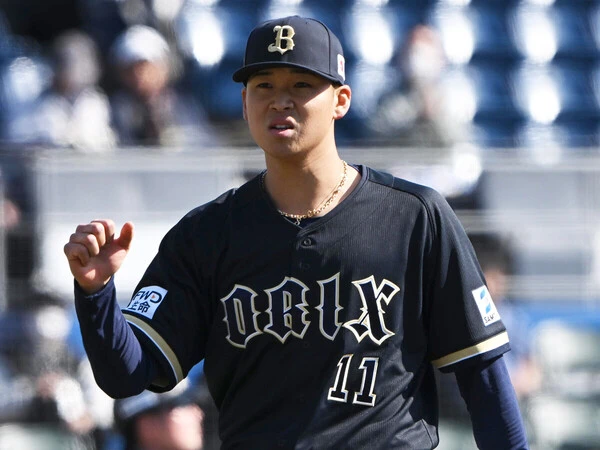 2023年のパ・リーグ新人王のオリックス・山下舜平大　photo by Sankei Visual