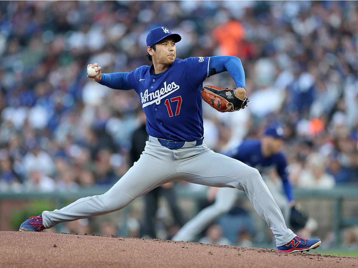 開幕から歴史に残るピッチングを披露している大谷翔平　photo by Getty Images