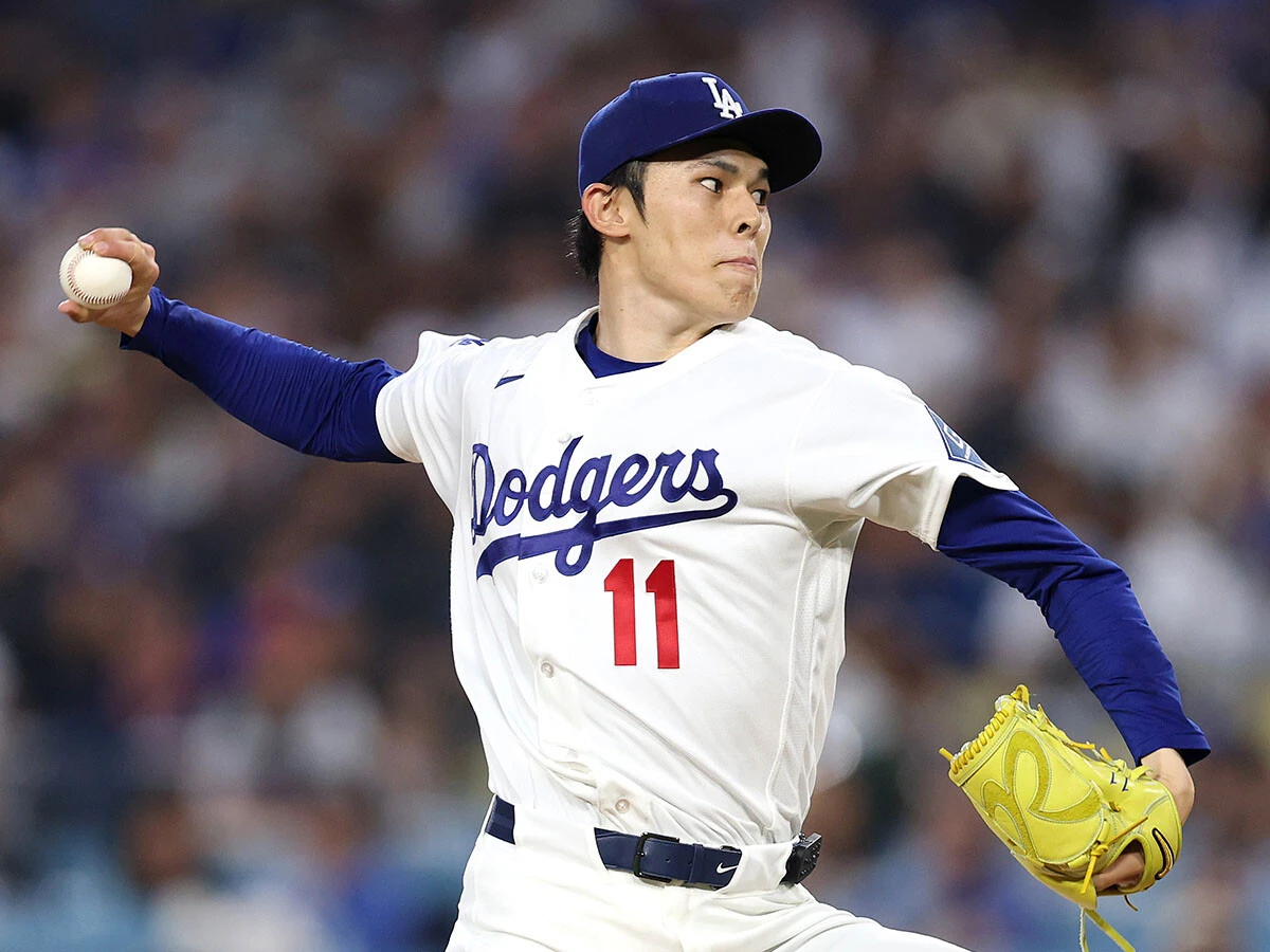佐々木朗希は本来の持ち味をどう取り戻していくのか？　photo by Getty Images