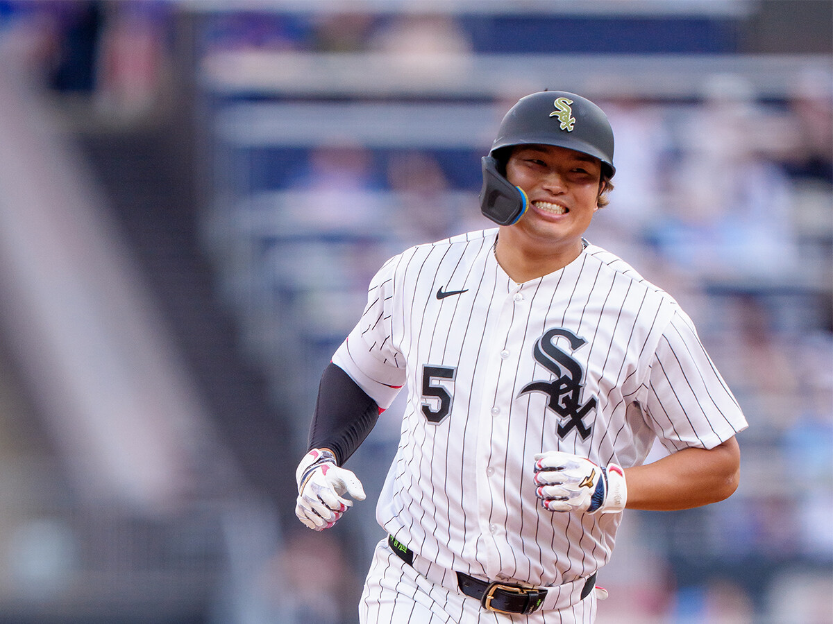 その長打力でホワイトソックスの躍進をリードする村上宗隆　photo by Getty Images