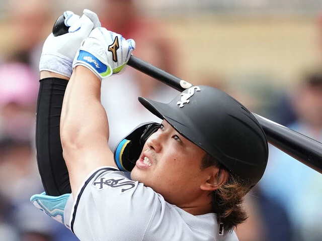 30本塁打が目前の村上　photo by AP/アフロ