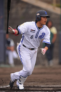 昨シーズンは40試合に出場し、８本塁打を放った筒香嘉智。