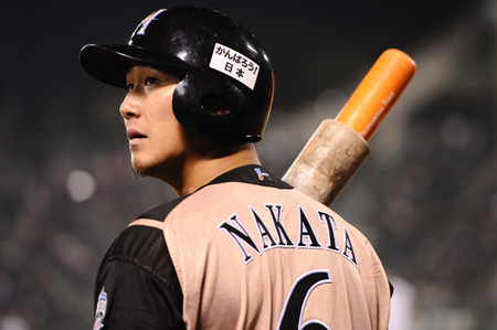 現在、リーグトップの22本塁打を放っている中田翔