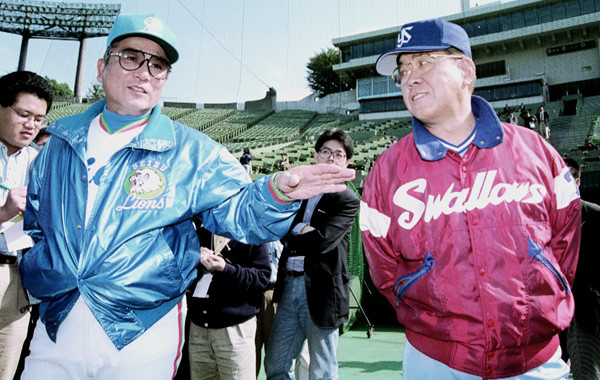 「名将対決」が注目された1992年、1993年の日本シリーズ photo by Kyodo News