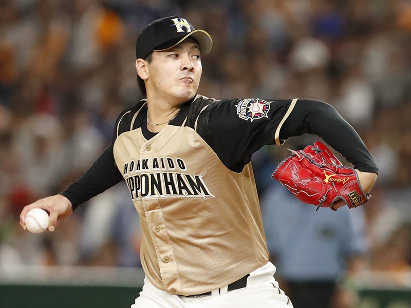 日本ハム有原航平にエースの風格 ２つの球種が有効 投球術を変えた プロ野球 集英社のスポーツ総合雑誌 スポルティーバ 公式サイト web sportiva
