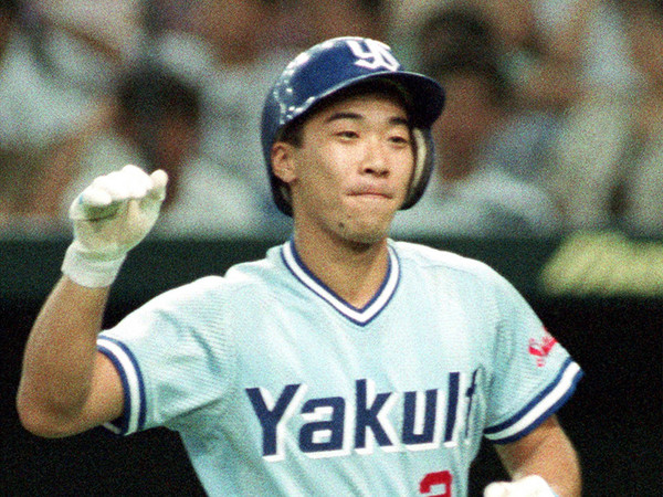 打撃、守備、走塁すべてでファンを魅了した飯田　photo by Sankei Visual