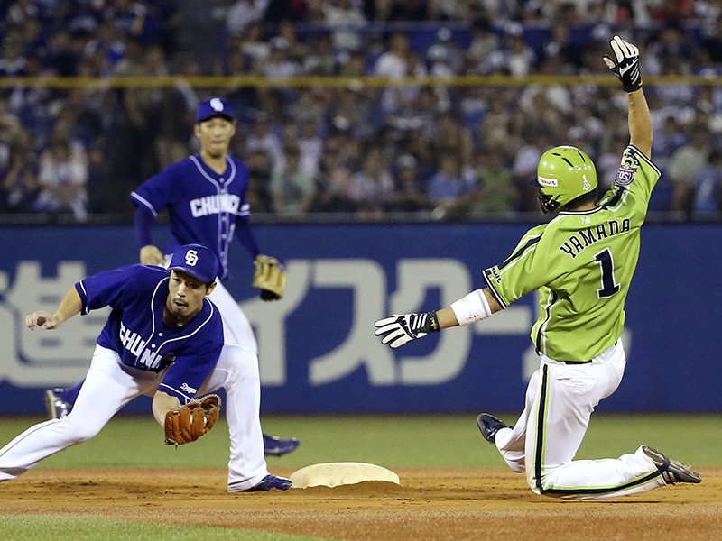 山田哲人の失敗ゼロの盗塁術 今永昇太は まるで幽霊 とお手上げ プロ野球 集英社のスポーツ総合雑誌 スポルティーバ 公式サイト web sportiva