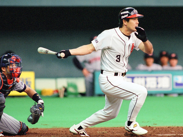 ダイエー移籍の１年目、松永浩美は打率．314でベストナインに選出された