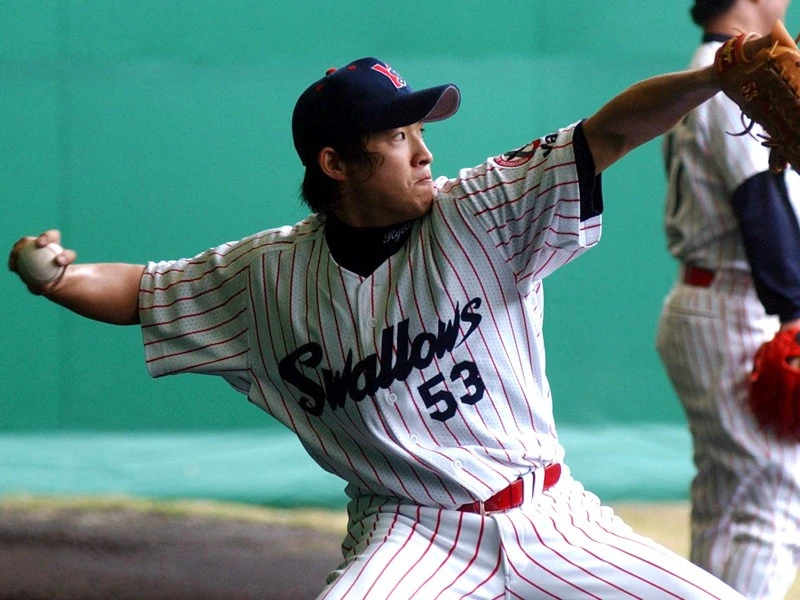 松井秀喜から ありがとう 五十嵐亮太は全球ストレートを投じた プロ野球 集英社のスポーツ総合雑誌 スポルティーバ 公式サイト Web Sportiva