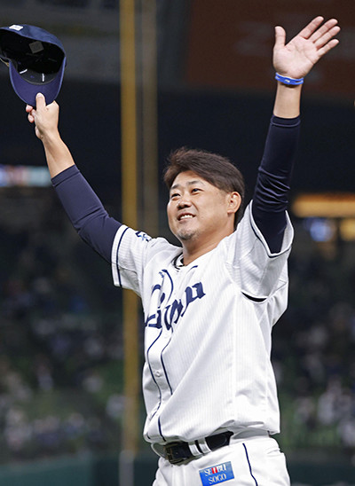 プロ野球、メジャーでも活躍した松坂大輔　photo by Kyodo News