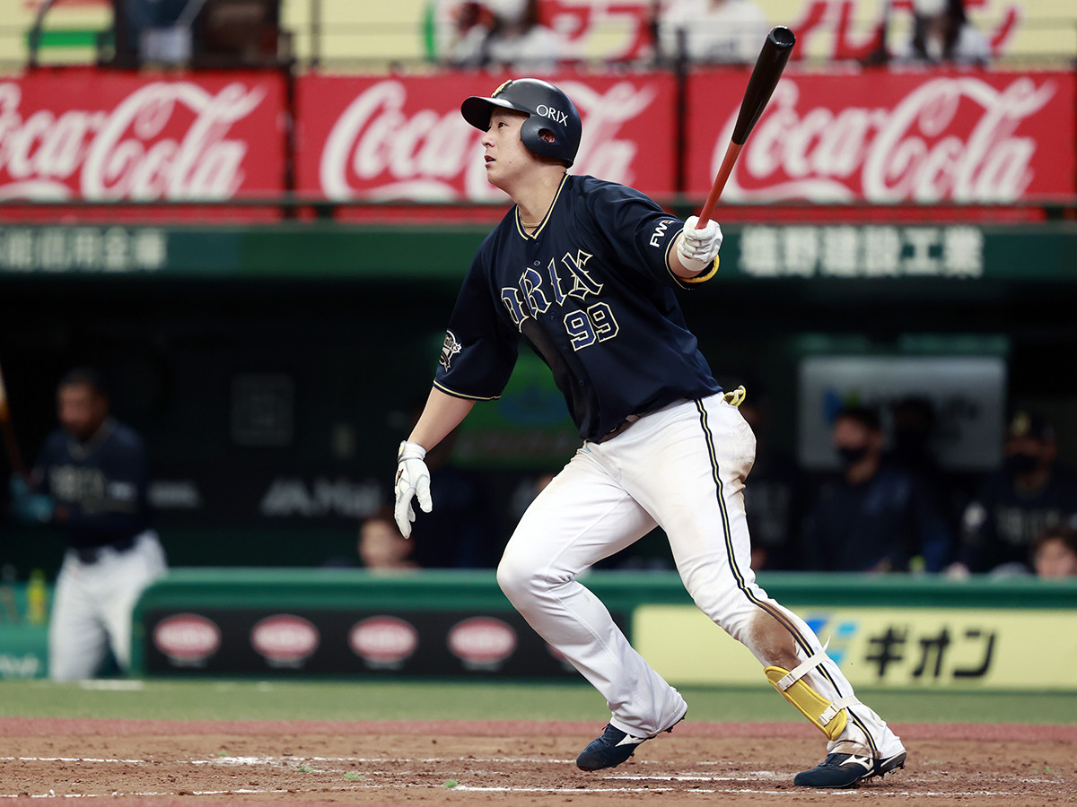 オリックスバファローズ 野球 プロ野球 缶バッジ 杉本裕太郎