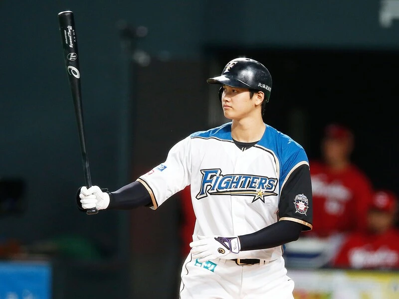 大谷翔平 日本ハム時代 マスコットバット