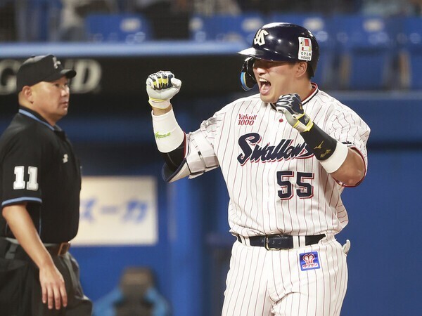 史上最年少で三冠王を達成したヤクルト・村上宗隆