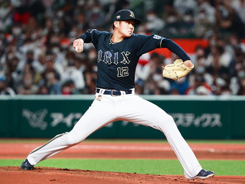 オリックスバファローズ 山下舜平大 本拠地開幕戦 ユニフォーム-