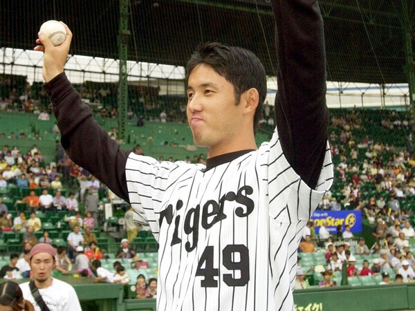 2001年６月17日の横浜戦でプロ初先発初勝利を挙げた伊達昌司氏