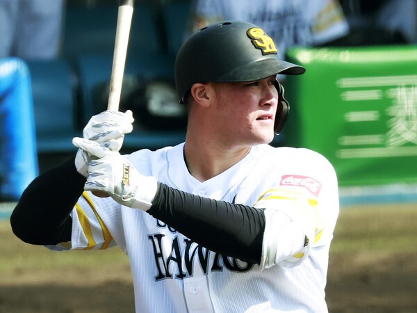 ウエスタンリーグで４年連続本塁打に輝いたソフトバンクのリチャード photo by Koike Yoshihiro