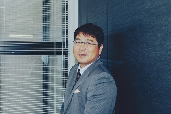 プロ野球開幕前にインタビューに応じた真中満氏 photo by Tanaka Wataru