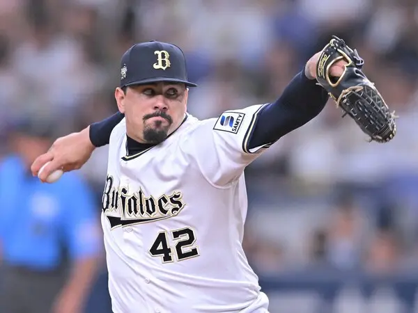 高木氏が働きを高く評価したオリックスのマチャド　photo by Sankei Visual