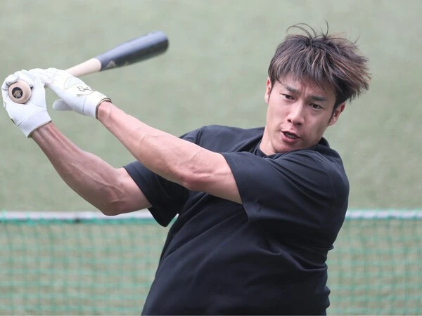 一軍に復帰した柳田悠岐　photo by Sankei Visual