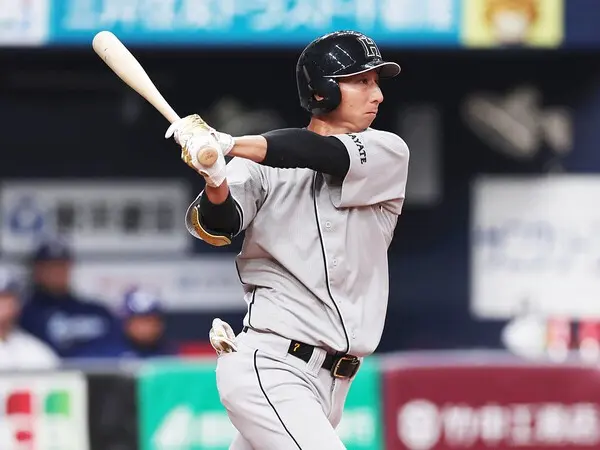 今季、ファームの新球団・くふうハヤテでプレーした福田秀平　photo by Sankei Visual