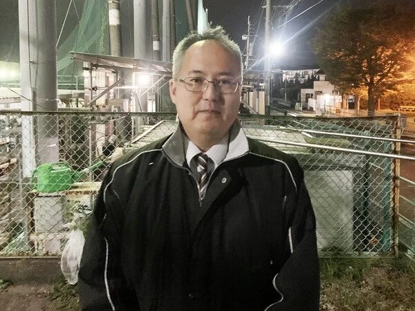 武内が八幡南高在籍当時の副部長だった大津敦司教諭　photo by Uchida Katsuharu