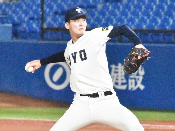 ロッテ、3位指名の東洋大・一條力真投手に指名あいさつ 一條は「球団から即戦力と言っていただき、うれしく思う」：中日スポーツ・東京中日スポーツ