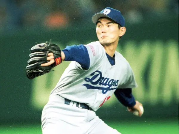 プロ1年目からリーグ最多の65試合に登板した岩瀬仁紀　photo by Sankei Visual