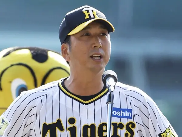 今季から阪神の指揮を執る藤川球児監督　photo by Sankei Visual