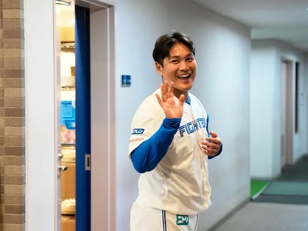 2025年から日本ハムのスタッフとして活動する鍵谷陽平氏　photo by Hosono Shinji