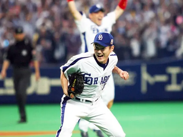 2007年の日本シリーズで史上初の継投・完全試合を達成し日本一を果たした岩瀬仁紀　photo by Sankei Visual