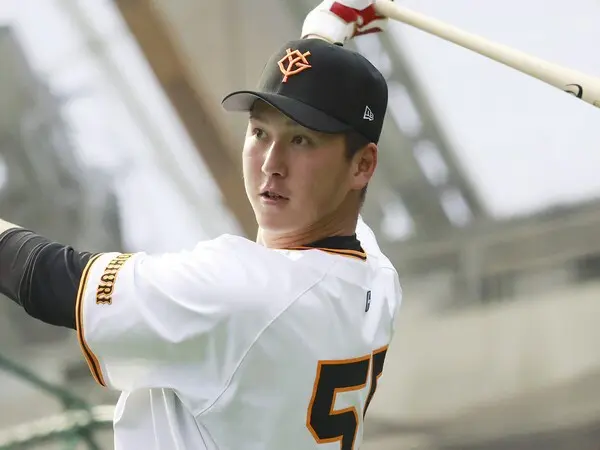 2023年には121試合に出場した巨人・秋広優人　photo by Koike Yoshihiro