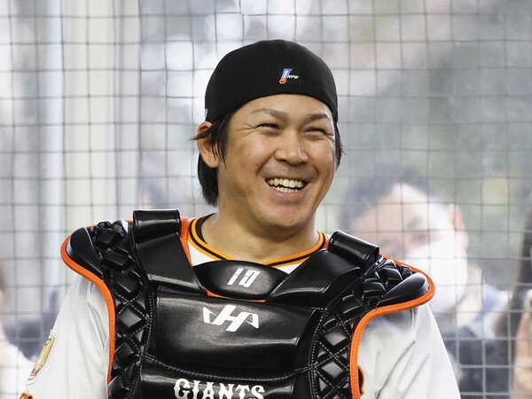 高木氏が加入の影響を語った巨人の甲斐拓也　photo by Sankei Visual