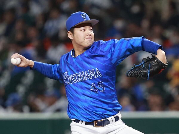 昨シーズン、ベイスターズの守護神として日本一に貢献した森原康平　photo by Koike Yoshihiro